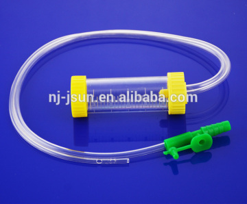 Closed suction catheter suction tube