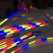 Գունագեղ ճկուն LED Neon Tube լույս