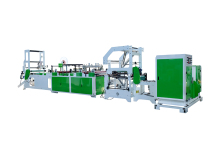 drawstring bag on roll making machine