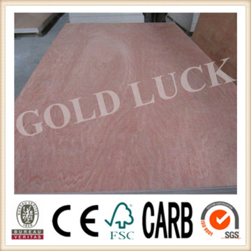 Red Meranti Faced Commercial Plywood