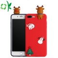 Presente de Natal 3D Adorável Soft Silicone Telefone Shell