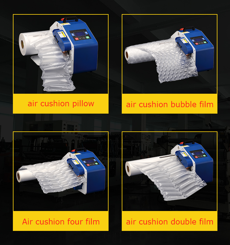 Easy operation air filling bag machine air cushion bubble machine