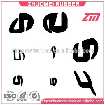 Auto Windshield S shaped Window Rubber