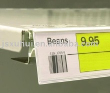 price label holder/sign holder/price tag strip