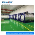 Manufacture Steel Lined PTFE Chemical Tank