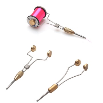 Adjustable Brass Feet Fly Tying Bobbin Holder - Wholesale Fly Tying Tool for Fishing