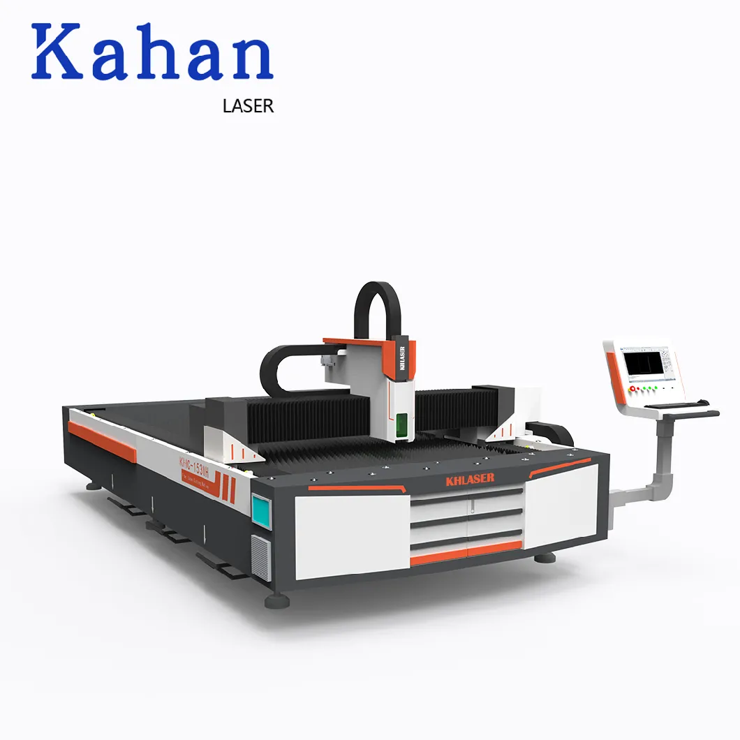 Kahan Metal Cutting Machine Aluminum Sheet Metal Prices Automatic Fiber Laser Cutting Machine