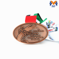 Médaille de championnat de bronze personnalisé