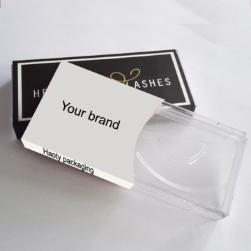 Custom mink eyelash box packaging