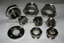 Fused oil sight window