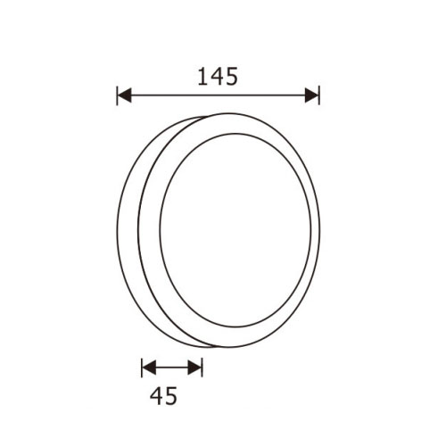 IP65 Down 5W Outdoor Wall LightofOutdoor Wall Light WGfci Outlet