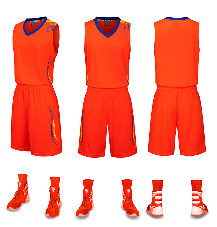 Guangzhou sublimatie basketbalteam uniform