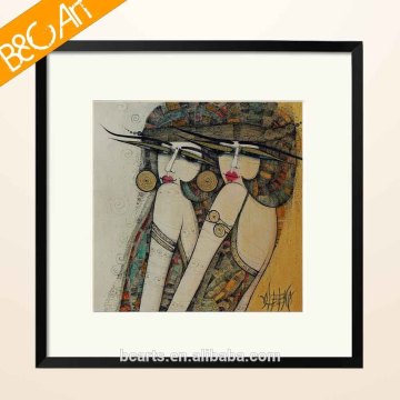 Two sexy girls best selling figure prints painting