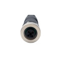 T-Code Power Straight 4pin M12 Female Connector