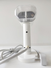 Foldable high steam output, instantly smooths clothes garment steamer.