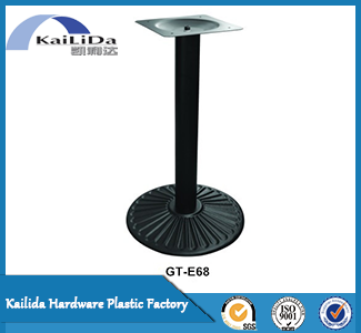 Wholesale industrial used table base with round base