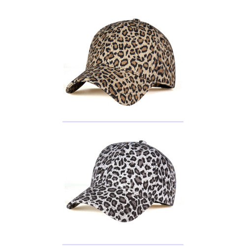 Leopard cap baseball cap man and woman