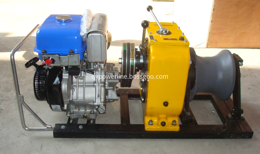 guincho movido a motor engine powered winch
