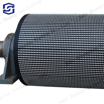 Ceramic Pulley Lagging Industrial Conveyor Systems