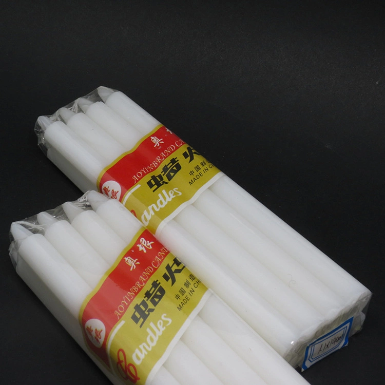 Bright Flameless Candle/Taper White Candles