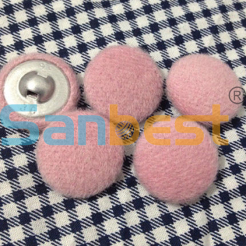 New Fashion Colorful Wool Overcoat Buttons, Garment Buttons