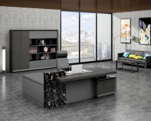 Luxury Modern Wooden Office Table Executive CEO Desk