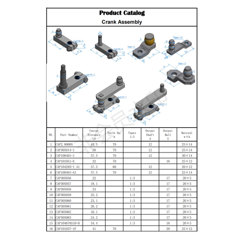 Wiper Linkage per ordine