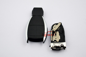 3button remote key smart key with battery holder for mercedes smart key