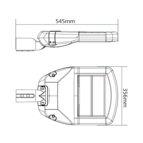 LEDER Alumium Powerful Highway 80W LED Street Light