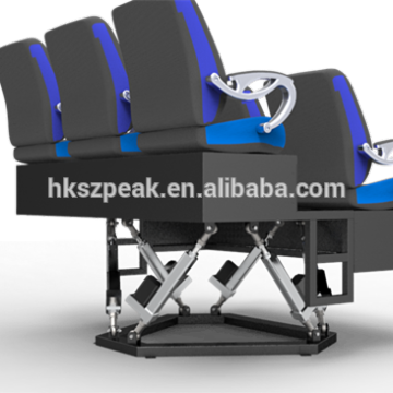 7D interactive shooting gun cinema for amusement park