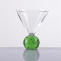 Kreatives buntes Cocktailglas Bubble Ball Neuheit Martini Glas