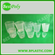 China supplier clear butterfly orchid seed pot nursery pot plant pots