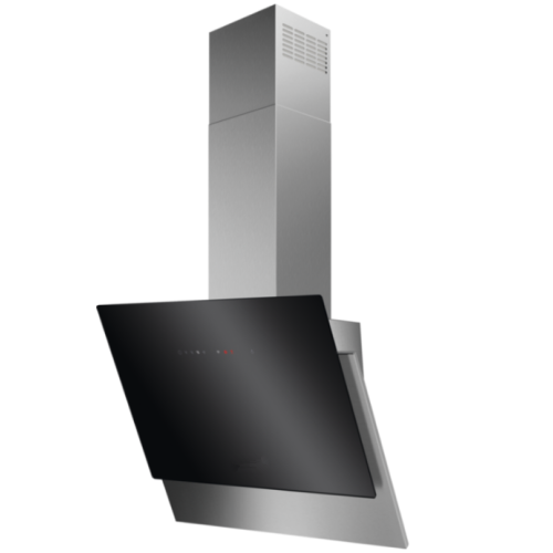 Zanussi Chimney Hood Black Glass and Stainless