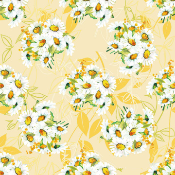 Tkana antystatyczna odzież Daisy Digital Print Skirt Fabric