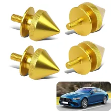 Universal Car Front Bumper Trunk Lids Fitting Kit - Factory Direct Aluminum Quick Release Fasteners