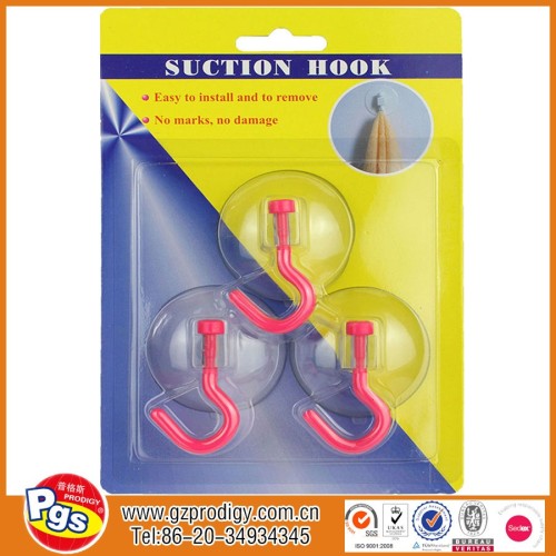 Powerful Plastic Suction Cup Hook Plastic vacuum suction hook