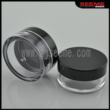 cosmetic powder jar powder jar plastic jar cosmetic bottles