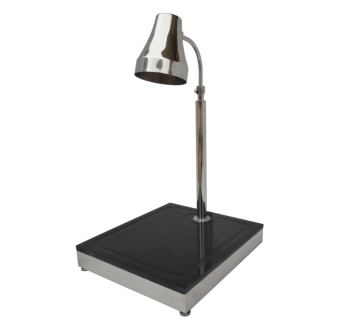 1-Lamp Rolled Edged Lamp Shade Square Carving Station