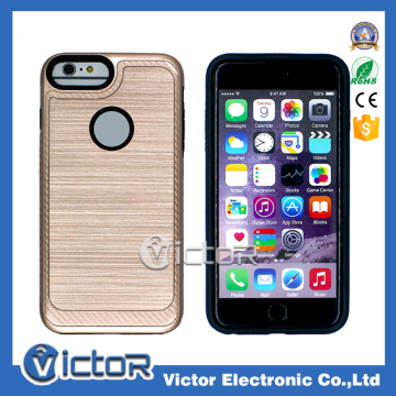 Mobile phone tpu and pc hard combo case for Iphone 7