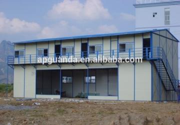 Color plate housing with Rockwool interlayer Flame-retardant materials