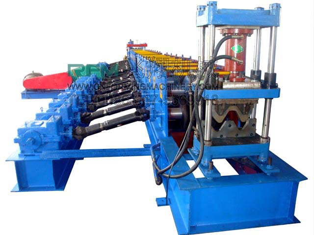 Two waves highway guardrail roll forming machine in china