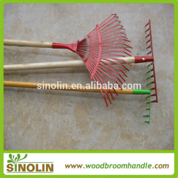150*2.8cm varnished wooden fork rake handle