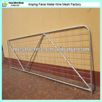 5mm wire livestock ranch farm gates panel(42 micron galvanized pipe)