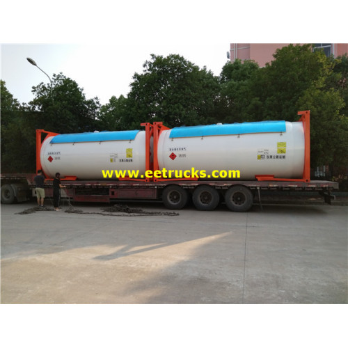 Recipientes do tanque do LPG de 52000L 20ton 40feet