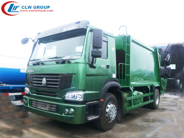 Guranteed100% SINOTRUCK HOWO 16cbm Waste Recycling Truck