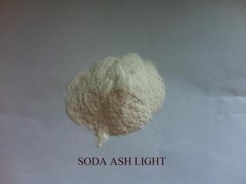 Soda ash light for detergent