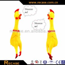Promotional Squeeze Shrilling Screaming Chicken,soft plastic rooster bath toys.                        
                                                Quality Choice