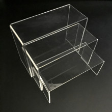 deluxe clear countertop acrylic riser set