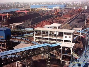 metallurgical raw material handling plant