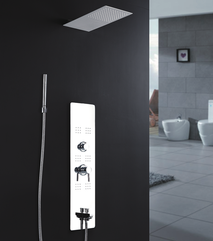 YL-5562   china sanitary wall mounted bath shower mixer shower panel